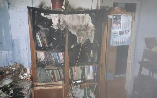 В Киеве возник пожар в школе