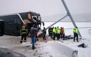 Кровавое путешествие: в Словакии разбился автобус с украинцами (фото)