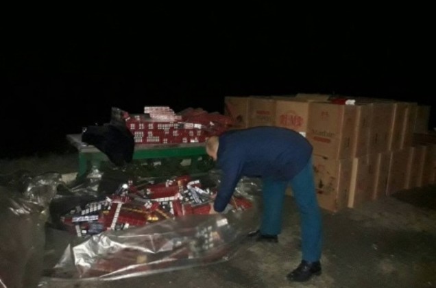 Задержаны контрабандисты с крупной партией сигарет (фото)