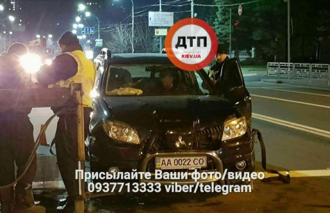 Нетрезвый водитель спровоцировал ДТП в Киеве