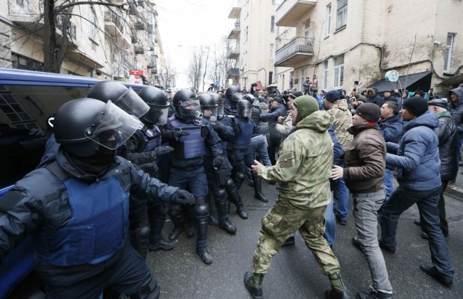 Cтолкновения возле Верховной Рады: полиция назвала число пострадавших