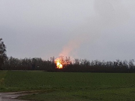 Крупный взрыв на газовой станции в Австрии: есть пострадавшие (фото)