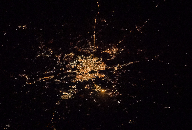 Киев из космоса: астронавт NASA сделал снимок
