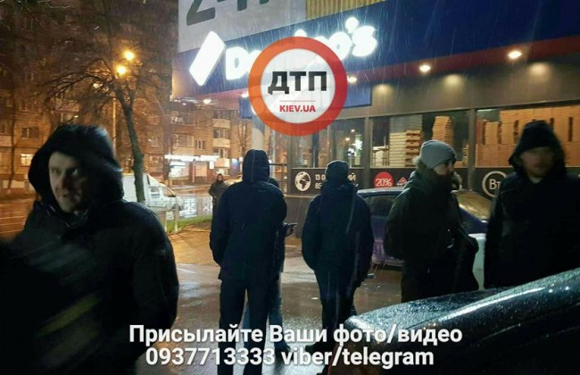 Перестрелка в центре Киева: есть пострадавшие