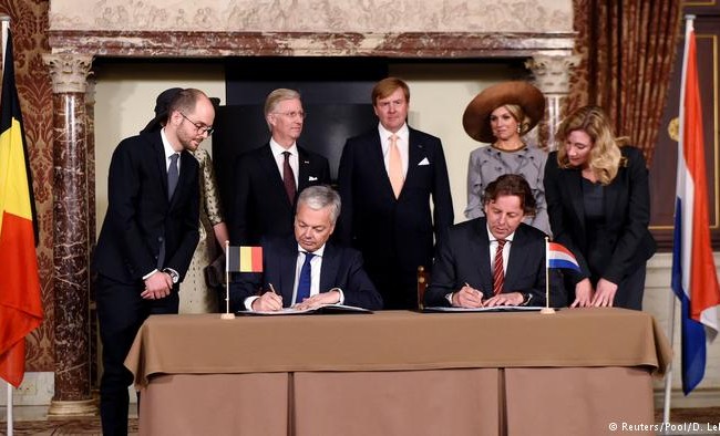 Бельгия и Нидерланды обменялись территориями