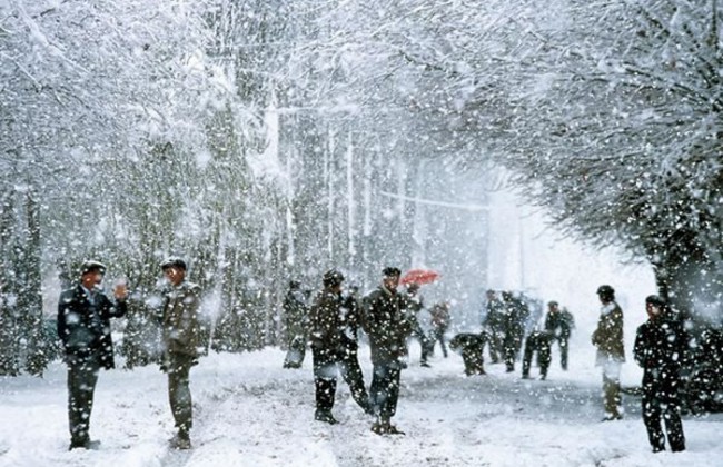 Рекордный снегопад в Китае убил 10 человек