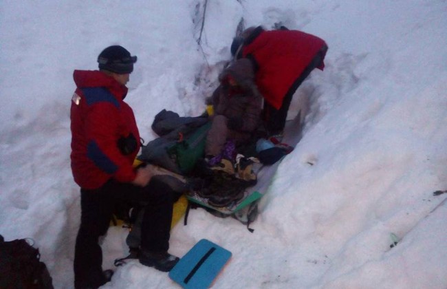 В Карпатах туристка сорвалась в 300-метровую пропасть (фото)