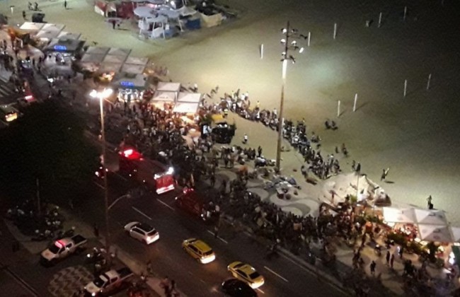 В Рио-де-Жанейро автомобиль «снес» толпу людей