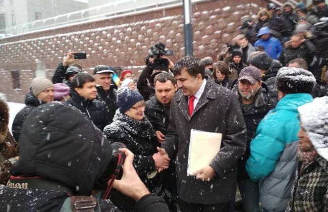 Саакашвили сообщил, когда его выдворят из Украины