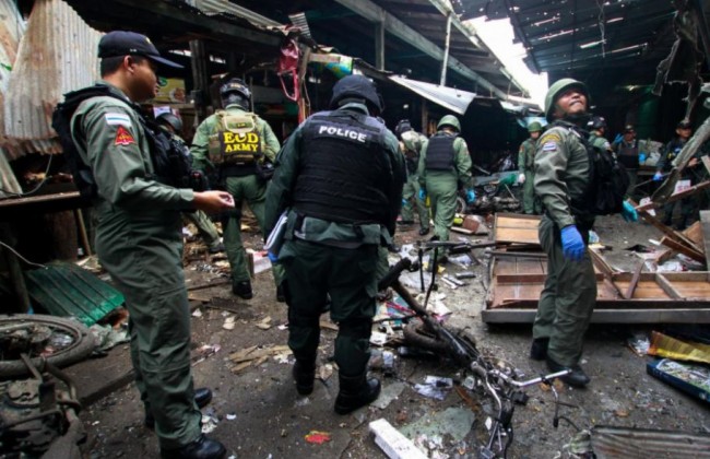 В Таиланде на продуктовом рынке прогремел взрыв: есть погибшие и раненые
