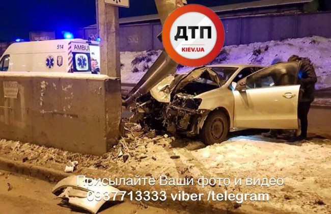В Киеве произошло серьезное ДТП: опубликованы фото