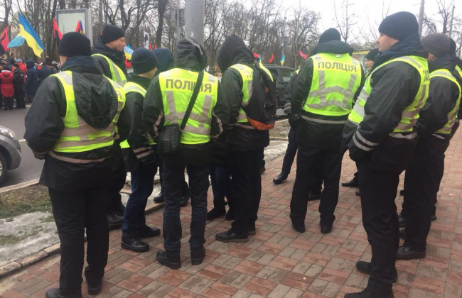 В центр столицы стянули несколько тысяч правоохранителей