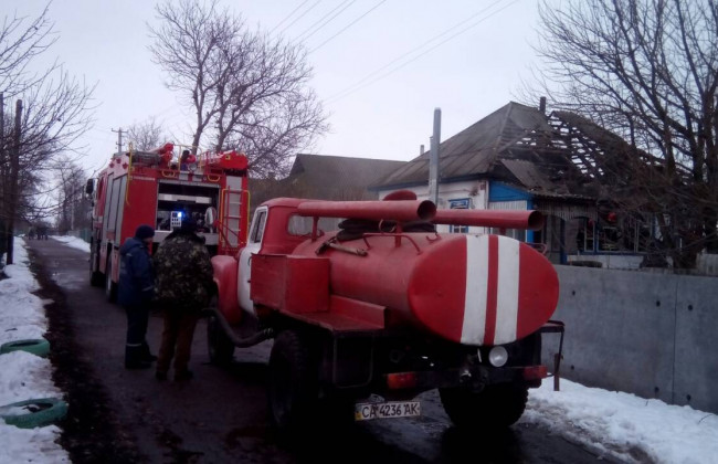 Пожар под Черкассами: в огне сгорело 3 человека