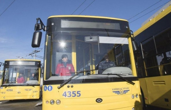 В Киеве два троллейбуса поменяют маршруты