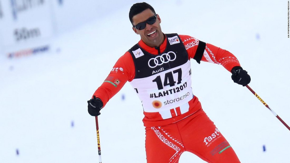 Олимпиада 2018: в лыжных гонках принял участие экзотический спортсмен