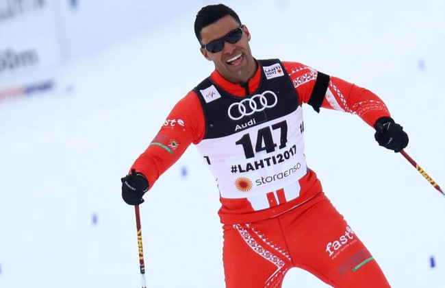 Олимпиада 2018: в лыжных гонках принял участие экзотический спортсмен