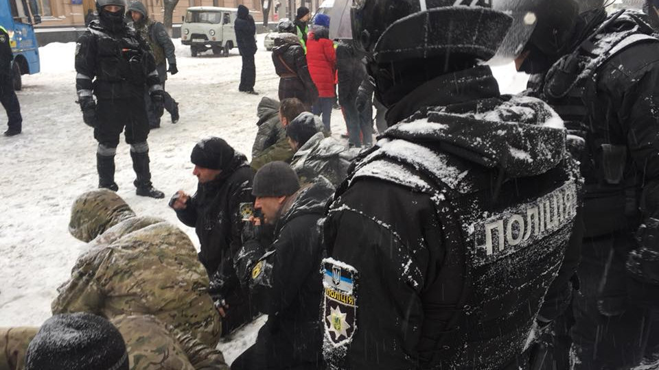 В полиции назвали новое число задержанных под Радой