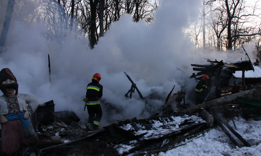 Крупный пожар в Винницкой области, опубликованы фото