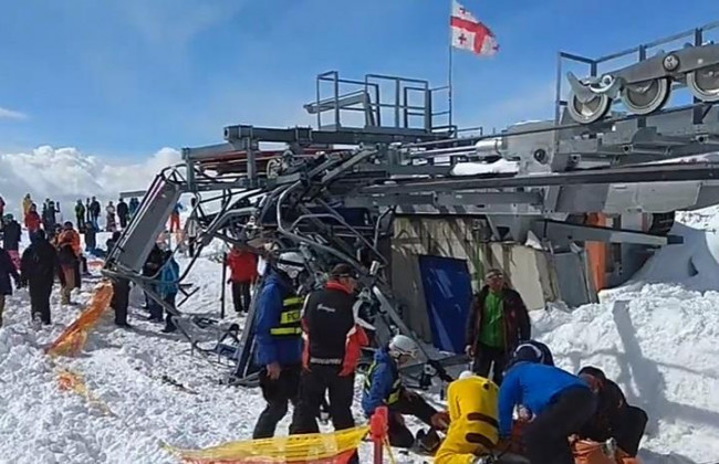 Стала известна причина аварии на канатной дороге в Грузии