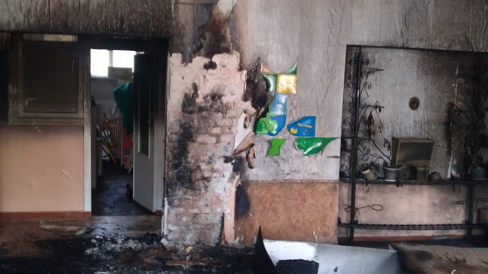 В Донецкой области из-за пожара в детсаду эвакуированы 93 ребенка