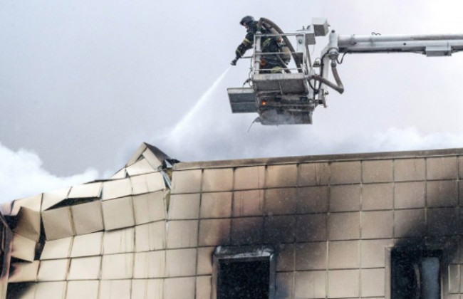 Стала известна причина пожара в Кемерово в «Зимней вишне»
