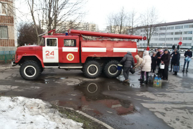 Под Харьковом без воды остались порядка 35 тысяч человек