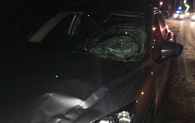 Подо Львовом нетрезвый водитель сбил полицейского