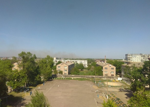 Крупный пожар в Балаклее: к тушению привлекли танки