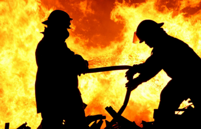 В центре Киева произошел пожар в ресторане, есть пострадавшие