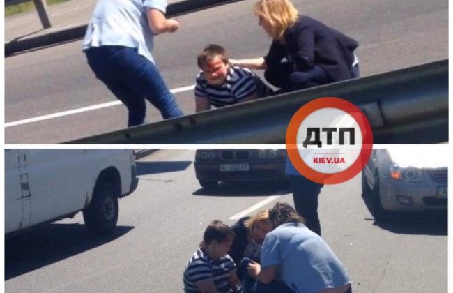В Киеве водитель на «зебре» сбил ребенка и скрылся с места ДТП