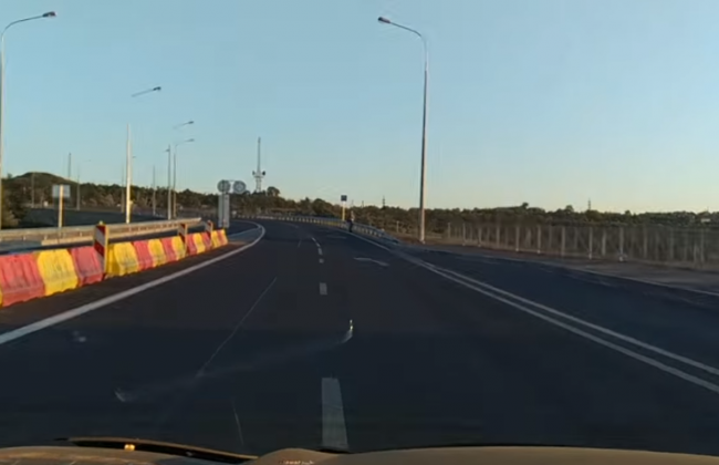 В Керчи запустили движение к Крымскому мосту