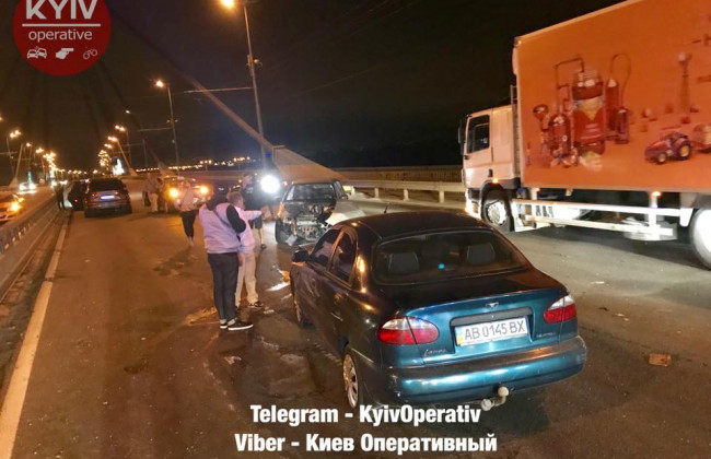 Масштабное ДТП с участием трех автомобилей, опубликовано видео