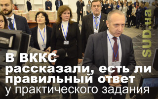 В ВККС рассказали, есть ли правильный ответ у практического задания
