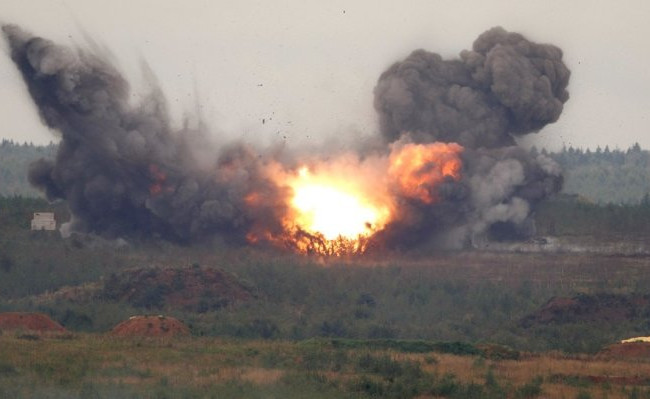 Военные уничтожили опорный пункт оккупантов: впечатляющее видео