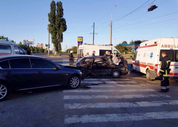 ДТП в Каменском: пострадали 5 человек, среди них дети