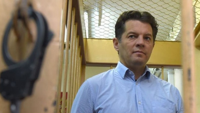 Суд в Москве приговорил Сущенко к 12 годам колонии строгого режима