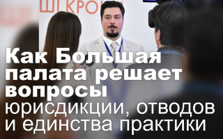 Как Большая палата решает вопросы юрисдикции, отводов и единства практики