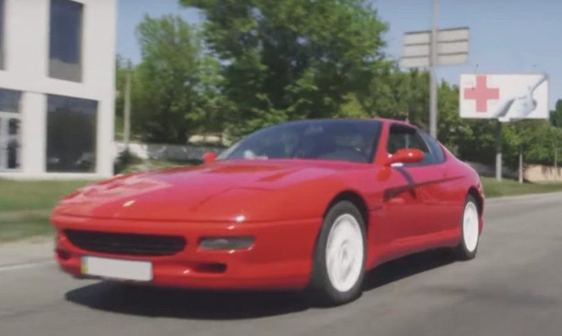За долги по алиментам киевлянин потерял редкий Ferrari