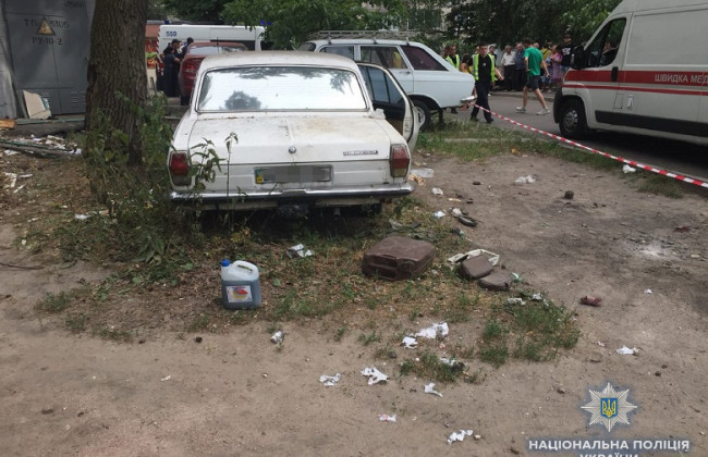 В полиции сообщили подробности взрыва в Киеве