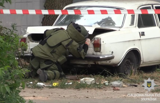 Владельцу автомобиля, который взорвался в Киеве, объявлено о подозрении
