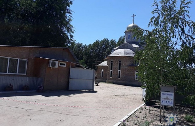 В Мелитополе задержали налетчиков, которые ограбили храм и убили сторожа