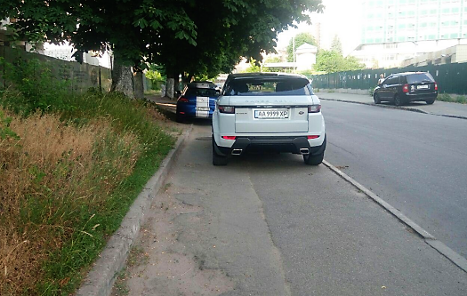 Сообразили на троих: в сети показали фото нескольких «героев парковки» в Киеве