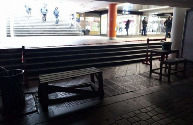 В подземном переходе на Майдане появятся лифты