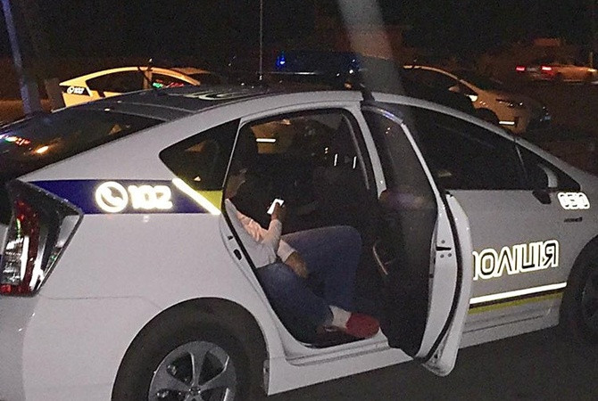 В Винницкой области пьяный патрульный устроил гонки с коллегами
