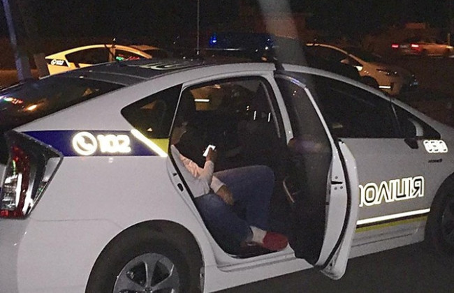 В Винницкой области пьяный патрульный устроил гонки с коллегами