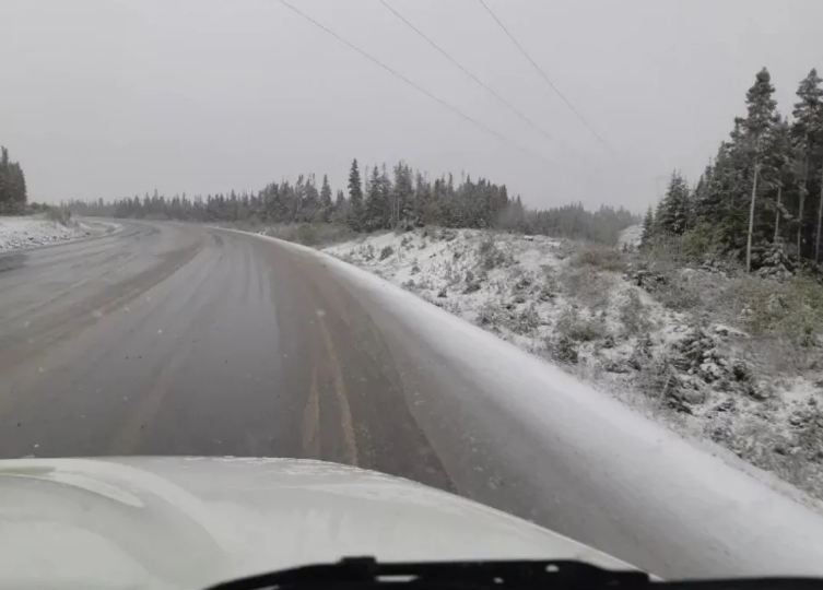 Не только Карпаты: посреди лета Канаду засыпало снегом
