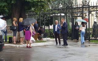 Судей Верховного Суда Украины не пускают на работу, видео