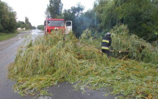 Мощный ураган пронесся по Западной Украине