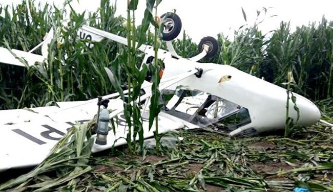 В Украине разбился самолет: есть жертва