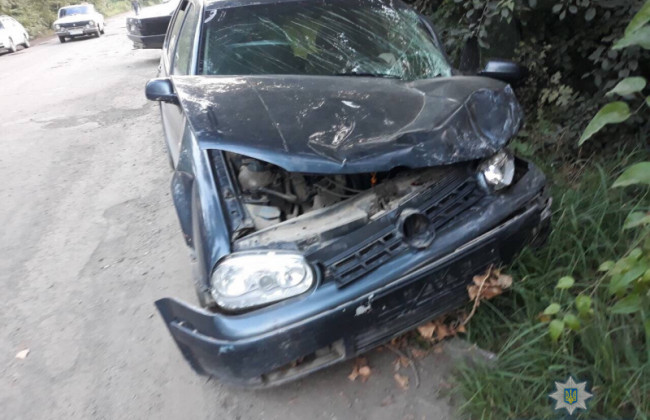 В результате ДТП на Закарпатье травмированы шесть человек, в том числе двое детей